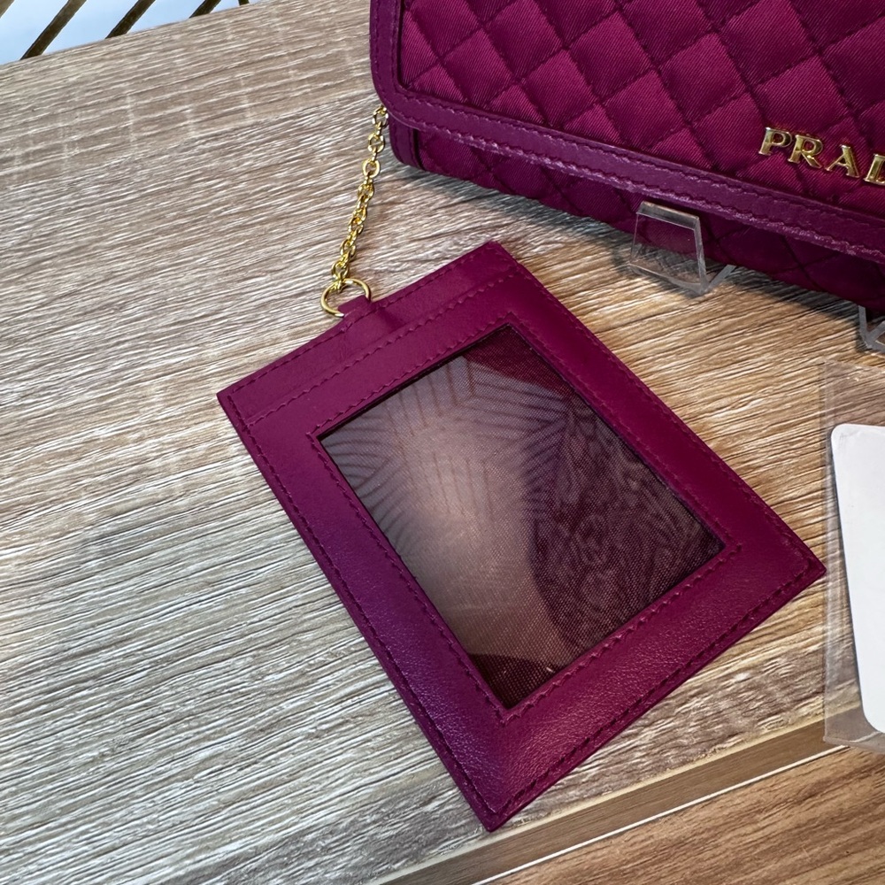 Prada Ibisco Continental Tessuto Zip Wallet - Picture 5 of 16